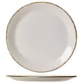 Тарелка мелкая «Браун дэппл» D=23см; белый, коричнев. (Steelite)