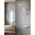 Душевая система для душа с термостатом ESKO ST_ACY04 хром, душевой комплект, термостатический смеситель