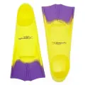 Ласты тренировочные детские для бассейна Light Swim LSF11, желтый/фиолетовый, 25-29