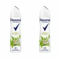 Рексона Антиперспирант-аэрозоль Свежесть бамбука и алоэ, 150 мл, 2 шт