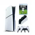 Приставка Sony Playstation 5 slim 1 Tb+2-ой геймпад(белый)+зарядное+FC25