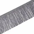 0390-0310 Бахрома нитяная 120мм*25м (301 темно-серый)