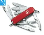 Нож-брелок VICTORINOX Mini Champ, 58 мм, 17 функций, красный 0.6385