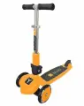 Самокат Y-Scoo RT TRIO, складной, 3 колеса, оранжевый, максимальная нагрузка 50кг