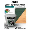 Лак акриловый Braiton для дерева лессирующий матовый 5 кг. Цвет Иней быстросохнущий без запаха, для кухонных фасадов, для дерева