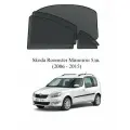 Каркасные автошторки на заднюю полусферу для Skoda Roomster Минивэн 5дв. (2006 - 2015)