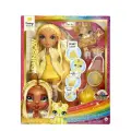 Кукла Rainbow High Classic Sunny 120186EU, с питомцем, с подвижными элементами
