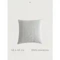Наволочка декоративная The Eleventh Kingdom Bexley 45*45 серебро