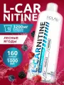 L карнитин жидкий, 3200мг в порции, для похудения, жиросжигатель, 1000 мл, вкус Лесные Ягоды