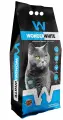 WONDER WHITE CARBON EFFECT LONG HAIR наполнитель комкующийся для туалета длинношерстных кошек с активированным углем (10 кг)