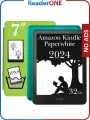 Электронная книга Amazon Kindle PaperWhite 12 Gen 2024 32Gb Metallic Jade с обложкой ReaderONE PaperWhite 2024 Green