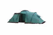 Палатка Tramp Brest 4, кемпинговая, двухслойная, зеленый, 13,5 кг