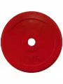Диск обрезиненный TORRES 5 кг PL50405, d.25мм, металл в резиновой оболочке, красный