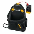 Сумка для инструментов Kraftool 38775 KP-6 с быстросъёмным креплением FastClip, 6 карманов и петель, 240 х 250мм, поясная