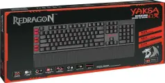 Клавиатура проводная игровая Redragon Yaksa K505 RU,7цветов (703910)