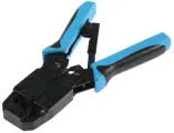 Кримпер тундра, для обжима клемм RJ-45 8P, RJ-12 6P, RJ-10 4P, вертикальный обжим