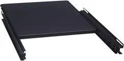 Полки выдвижная (42*50см) 1U WT-2080B, BLACK черная