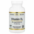 California Gold Nutrition, витамин D3, 50 мкг (2000 МЕ), 360 рыбно-желатиновых капсул