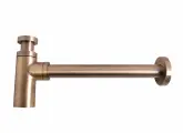 Сифон для умывальника RAV Slezak, цилиндр, металл, бронза MD0232SM