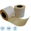 Термоэтикетки ТОП 75х120 250 шт/рул вт.40 12 рул/кор