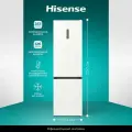 Холодильник двухкамерный Hisense RB434N4BW2, класс энергоэффективности A++, 331 л, Total No Frost, технология Multi-Air Flow, ящик Convert Fresh Zone, быстрое замораживание, белый
