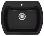 Мойка GRANICOM NOVELL Аделаида 625*505 мм (обсидиан) (без сифона)