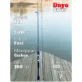 Спиннинг DAYO Saver, карбоновый, 2 секции, легкий, 5-20 г, длина 2,28 м, 7 колец