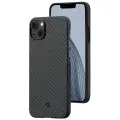 Чехол PITAKA MagEZ Case 3 для iPhone 14 Plus черно-серый кевлар 1500D Twill (KI1401M)