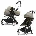Коляска 2в1 Stokke YOYO 3 c мягкой люлькой New Born Pack White Taupe