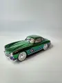 Модель автомобиля Мерседес 300 SL ретро-коллекционная металлическая игрушка масштаб 1:24 зеленый перламутровый хамелеон