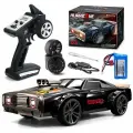 Радиоуправляемая машинка Ретро маслкар 4WD, для дрифта, 1:16, пульт ДУ, 35 км/ч. Цвет серый