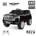 Детский электромобиль Toyota Land Cruiser 24V 4WD - LC-300-BLACK