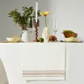 Дорожка на стол Этель Rigoroso 40×146см, лен 100%, 260 г/м², белая