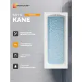 Ванна акриловая 170х80 см KANE Прямоугольная белая, 100% сантехнический акрил, MODULEASY 01кейн1780