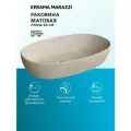 Раковина накладная KERAMA MARAZZI PLAZA/плаза 60 см, бежевый риккарди, KMPLWb60MBeSt0