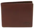 Кошелек KLONDIKE 1896, фактура гладкая, коричневый