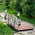 Декоративный садовый мостик разборный 118 см 862-01R HiTSAD