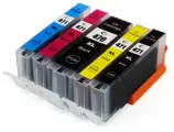 Картриджи для Canon PIXMA TS5040, MG5740, MG6840, TS6040 (PGI-470 XL, CLI-471 XL), совместимые, комплект 5 цветов, с пиг