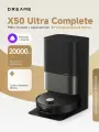 Робот-пылесос моющий Dreame X50 Ultra Complete, черный, RU-версия