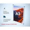 Акриловая безбагетная рамка на дистанционных держателях А3+ (37*49 см)