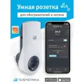 Умная Wi-Fi розетка Телеметрика Т80i с датчиком температуры, Алисой и таймером 00-00000285