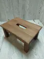 Табурет-подставка деревянная, из массива сосны!390*270 см высота 19 см