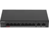 Коммутатор Dahua DH-CS4010-8GT-110 (L2) 10x100Мбит/с 8PoE 110W управляемый