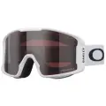 Маска горнолыжная OTG Oakley Line Miner Matte White/Garnet S2 (US: M)