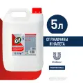Средство профессиональное Cif Professional, моющее кислотное концентрированное, против ржавчины и налета, 5 л Сиф 5000 мл 1 шт. 1 шт. бутылка белый без отдушки