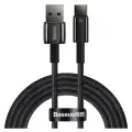 Кабель Baseus Tungsten Gold Fast Charging Data Cable USB to Type-C 100W 2m (CAWJ000101)