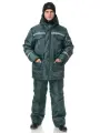 Костюм рабочий мужской утепленный Мастер зима зелёный 120-124 / 170-176 100%п/э (во отделка). спецодежда