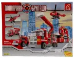 Конструктор Пожарная бригада, 697 элементов