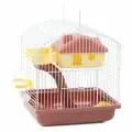 Клетка для мелких животных и грызунов Triol YD258T, размер - 22,5 х 17 х 25 см, эмаль, цвет - терракотовый, 40691085
