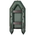 Лодка надувная ПВХ Фрегат 300 Е Лайт Зеленый, для рыбалки, 300 см